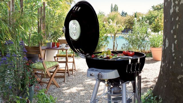 housse protection ronde barbecue
